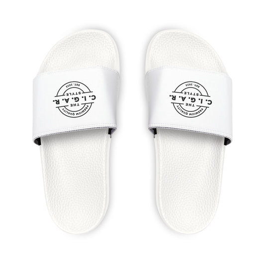 C. I. G. A. R. (Can I Get A Refill?) Comfortable Men's Removable-Strap Sandals for Casual Outings