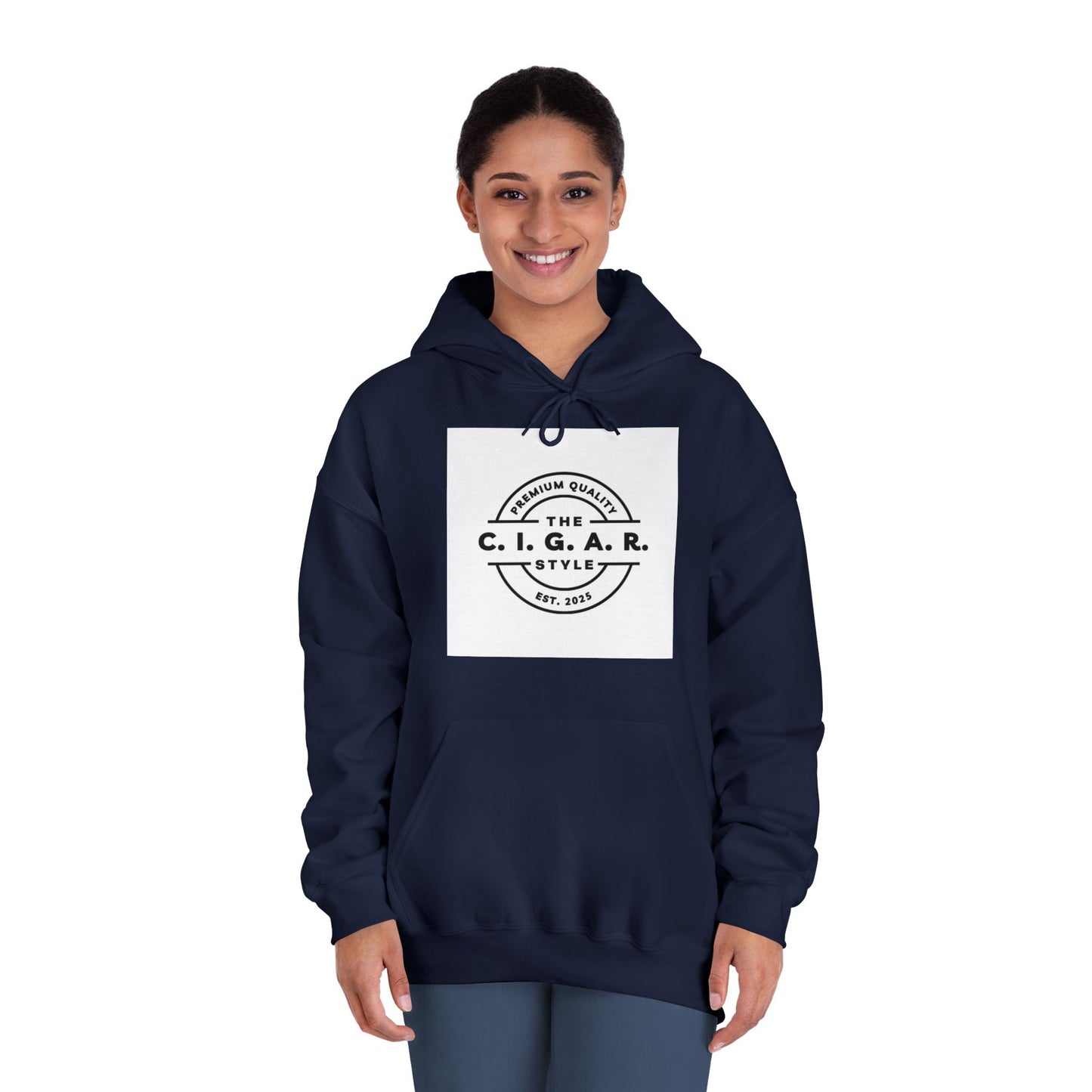 “C.I.G.A.R.”-  Lovers Hooded Sweatshirt, Unisex Gift, Cozy Comfort, Father's Day Present, Cigar Lover's Gift
