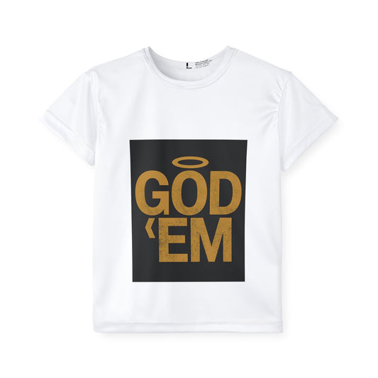 “GOD ‘EM!”- Kids Sports Jersey: Trendy Athletic Wear for Active Kids, Sports Day Outfit, Team Spirit Apparel, Gifts for Young Athletes, Summer [...]