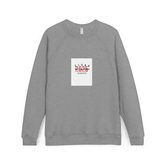 “C. I. G. A. R. (Can I Get A Refill?”) logo- Unisex Sponge Fleece Raglan Sweatshirt