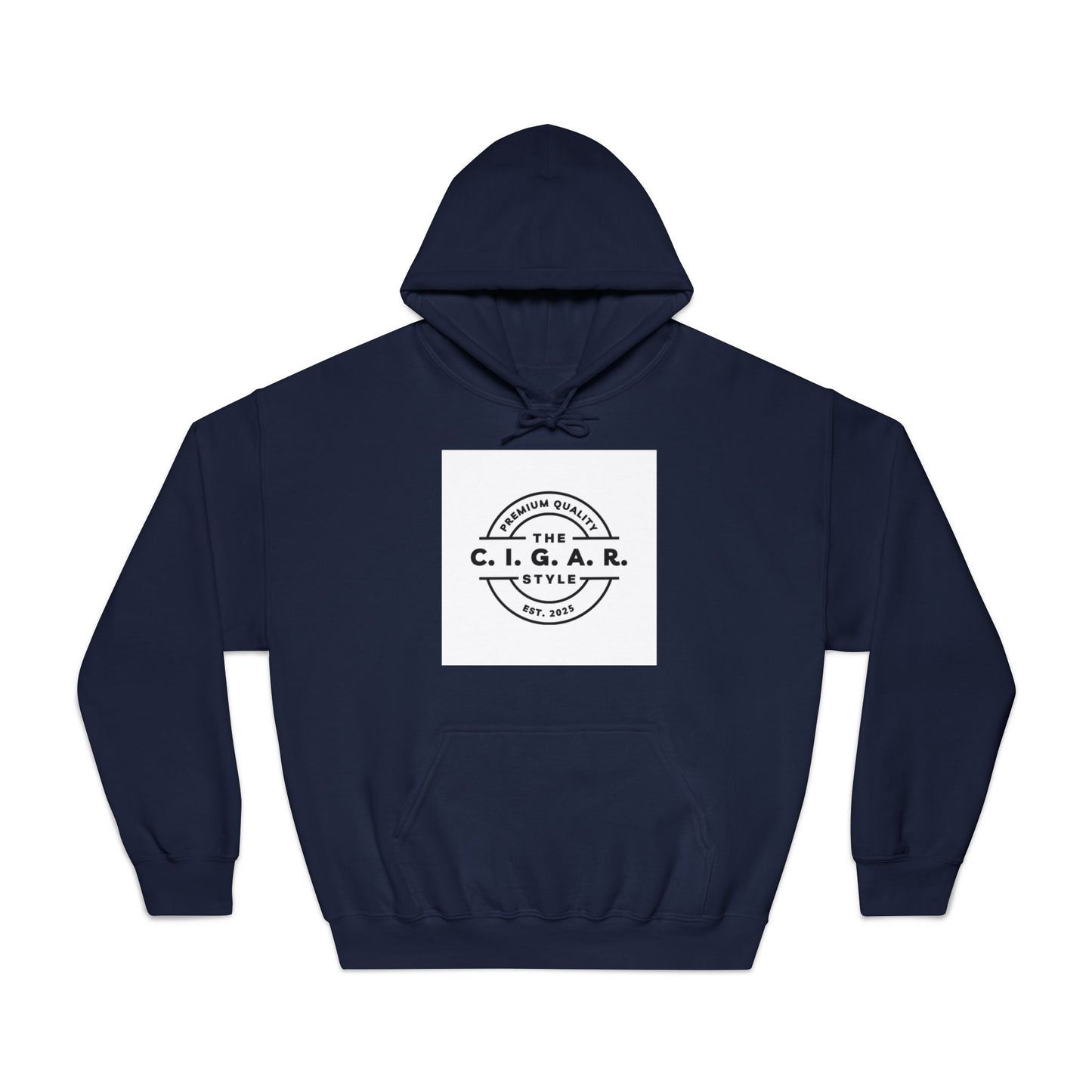 “C.I.G.A.R.”-  Lovers Hooded Sweatshirt, Unisex Gift, Cozy Comfort, Father's Day Present, Cigar Lover's Gift